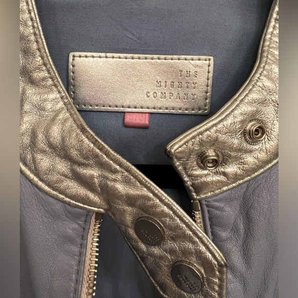 THE MIGHTY COMPANY Leather jacket in very good condition. Great details. size M - Picture 2 of 8